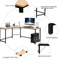 COSTWAY Kontorsmöbler><noscript><img data-lazyloaded=