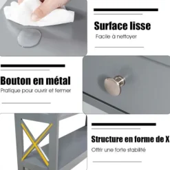 COSTWAY Sideboards><noscript><img width=