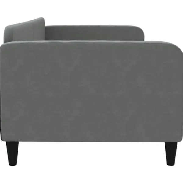 vidaXL Soffor>Dagbädd mörkgrå 90x200 cm tyg