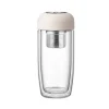 Soffbord>Dubbel Förtjockad Anti-Skållnings Glas Koppar Kontor Magnetisk Te Separation Te Behållare Design Vattentät Läckagesäker Kopp 400mL, A