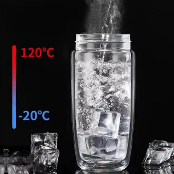 Soffbord>Dubbel Förtjockad Anti-Skållnings Glas Koppar Kontor Magnetisk Te Separation Te Behållare Design Vattentät Läckagesäker Kopp 400mL, A