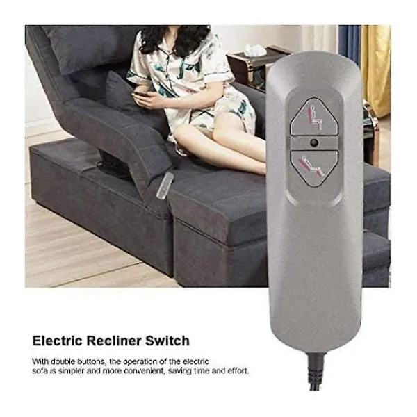 Fåtöljer>Elektrisk Relaxfåtölj Kontroll Dubbelknapp, Stollyft/Elektrisk Soffa Manuell Kontroll, Soffrelax
