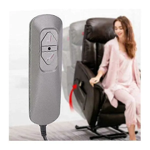 Fåtöljer>Elektrisk Relaxfåtöljkontroll Dubbelknapp, Stollyft/elektrisk Soffa Manuell Kontroll, Soffrelax