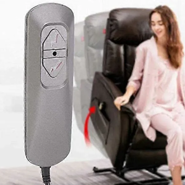 Fåtöljer>Elektrisk Relaxfåtöljkontroll Dubbelknapp, Stollyft/Elektrisk Soffa Manuell Kontroll, Soffrelax Edition 0702
