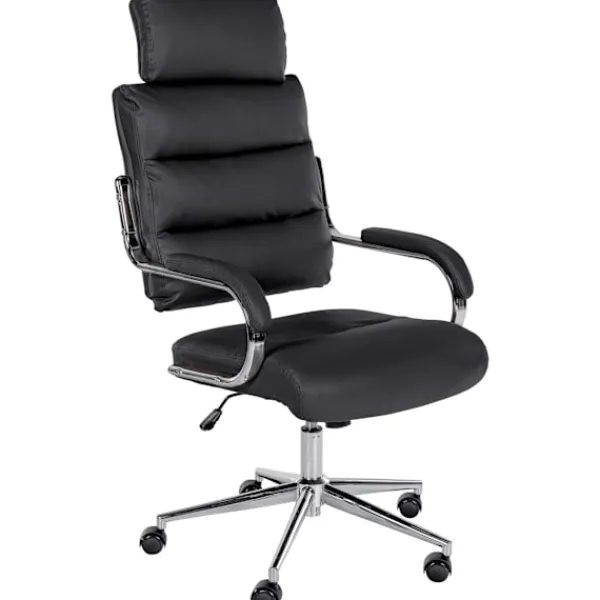 BellaFurn Kontorsmöbler>Ergonomisk kontorsstol - Kontorsordförande - Hög stabilitet och långvarig komfort | Färg: Vit