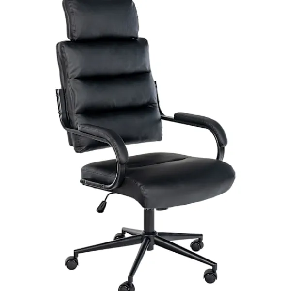 BellaFurn Kontorsmöbler>Ergonomisk kontorsstol - Kontorsordförande - Hög stabilitet och långvarig komfort | Färg: Vit