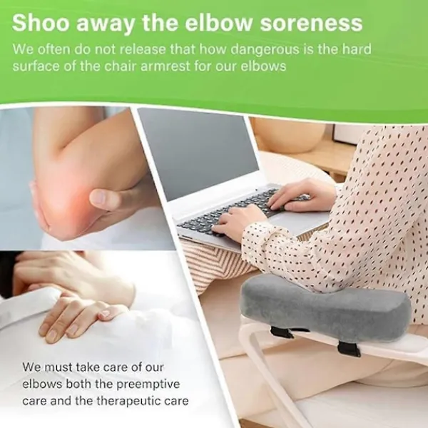 Kontorsmöbler>Ergonomiska Armstödsdynor för Kontorsstol, Bekväma Armstödsskydd för Spelstolar för Armbågar och Underarmar