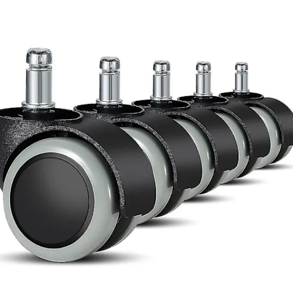Kontorsmöbler>Ersättningshjul för kontorsstol för hårda golv - 5-pack - 11 mm / 22 mm - För gamingstolar, snurrstolar, Pr_yux