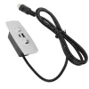 Fåtöljer>Ersättningskontroll för vilstol, 2 knappar, 5 stift, USB Type C, Elektrisk Lyftstol Soffa Handkontrollbrytare