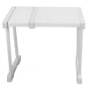 Hyllor>Expanderbar hylla stapelbar 121lb lastbärande avdelare förvaringsställ för garderob skåp längd 27‑38cm / 10.6‑15in