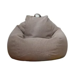 LAIQIANKUA Sittsäckar>Extra stor Bean Bag Stolar Soffa Cover inomhus Lazy Lounger För Vuxna Barn Sellwell 90 * 110cm