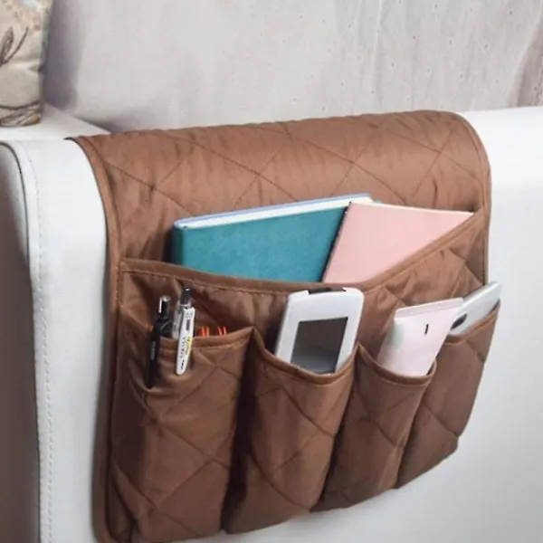 Soffor>Fackindelad Soffa Armstöd Fjärrkontroll Stilren Organizer Hållare Stol Soffväska