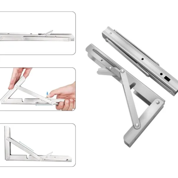 Hyllor>Fällbara konsoler 30 cm, fällbara hyllkonsoler, fällbara väggkonsoler