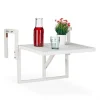 Northio Balkongmöbler>Fällbart balkongbord i trä