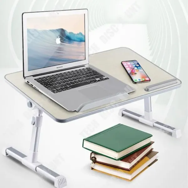TECH DISCOUNT Småbord>Fällbord - TD® - Justerbart - t - MDF - Halkskyddande