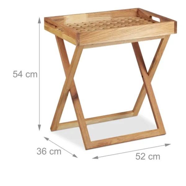 B2X Småbord>Fällbord i valnöt