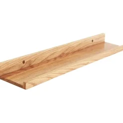 Hyllor>Flytande trähylla, vägghylla 30 cm, rustik hängande vägghylla Rustik Brun 60cm