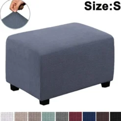 Sittpuffar>Footstock Utdragbart skyddande förvaringsöverdrag spandex rektangulärt elastiskt elastiska fötter_yux