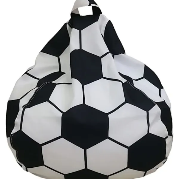 Sittsäckar>Fotbolls-sittsäcksöverdrag för barn utan fyllning, sittsäcksöverdrag för vuxna, barnstorlek - Stor förvaring av gosedjur 60x70cm Utan Fyllning 60x70cm No Filler | Fyndiq