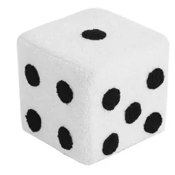 Pallar>Fotpall Mjuk Bekväm Enkel Varm Robust Kubpall För Hem Vardagsrum Sovrum Vit 20x20x20cm