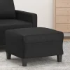 vidaXL Pallar>Fotpall svart 60x50x41 cm konstläder