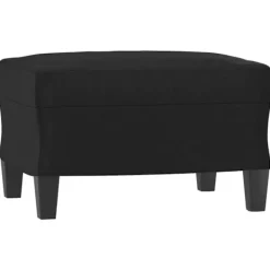 vidaXL Pallar>Fotpall svart 60x50x41 cm konstläder
