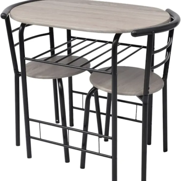 vidaXL Matgrupper>Frukostbar med stolar MDF