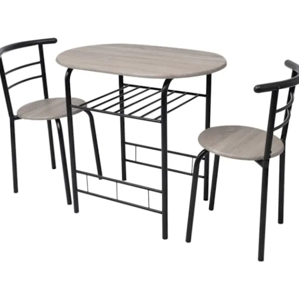vidaXL Matgrupper>Frukostbar med stolar MDF