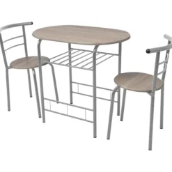 vidaXL Matgrupper>Frukostbar med stolar MDF