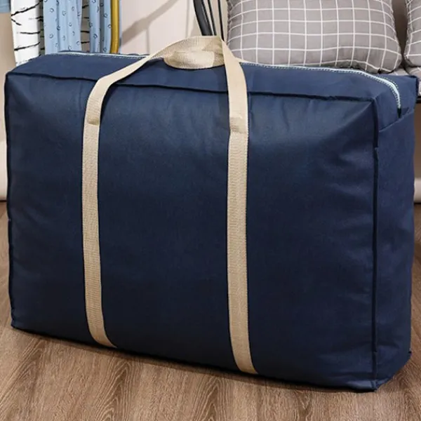 Kistor & Koffertar>Förvaringsboxar för Kvinnor Tillbehör Handväska Kuber Bärbara Flyttväskor M: 22.83x9.84x15.75" Navy Blue