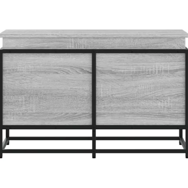vidaXL Kistor & Koffertar>Förvaringslåda med lock grå sonoma 80x40x51,5cm konstruerat trä