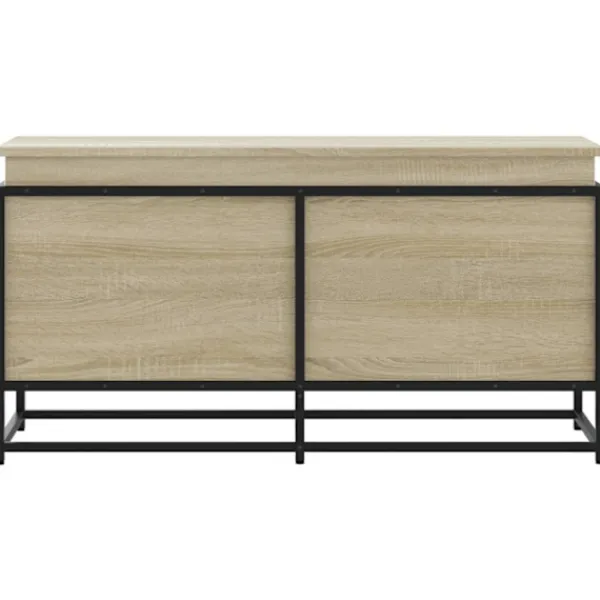 vidaXL Kistor & Koffertar>Förvaringslåda med lock sonoma-ek 100x40x51,5cm konstruerat trä