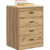 vidaXL Skåp>Förvaringsskåp för garage hantverksmässig ek 60x51x85 cm