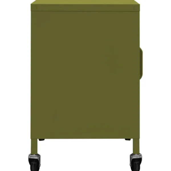 vidaXL Skåp>Förvaringsskåp olivgrön 60x35x56 cm stål