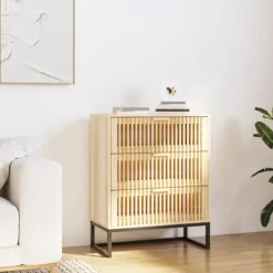 vidaXL Byråer>Förvaringsskåp 60x30x75 cm konstruerat trä