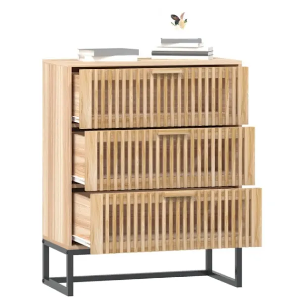 vidaXL Byråer>Förvaringsskåp 60x30x75 cm konstruerat trä