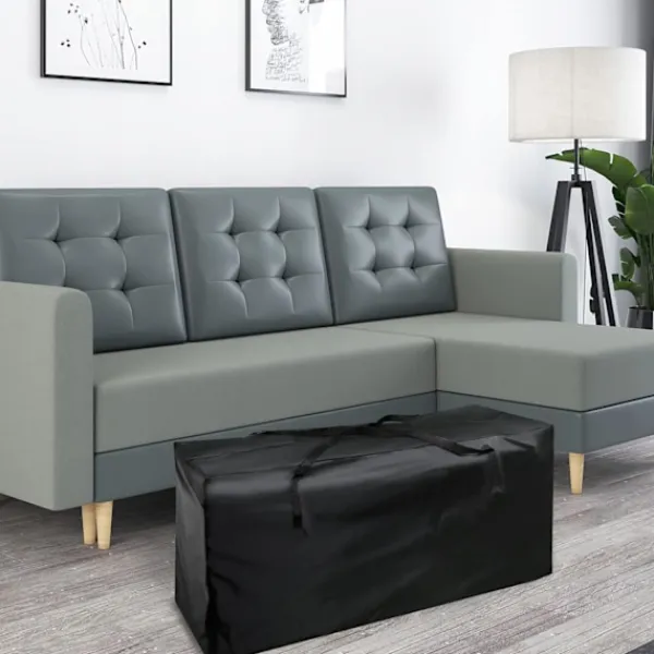 Kistor & Koffertar>Förvaringsväska för dynor - Vattentät, robust tygväska för dynor 122 x 40 x 55 cm