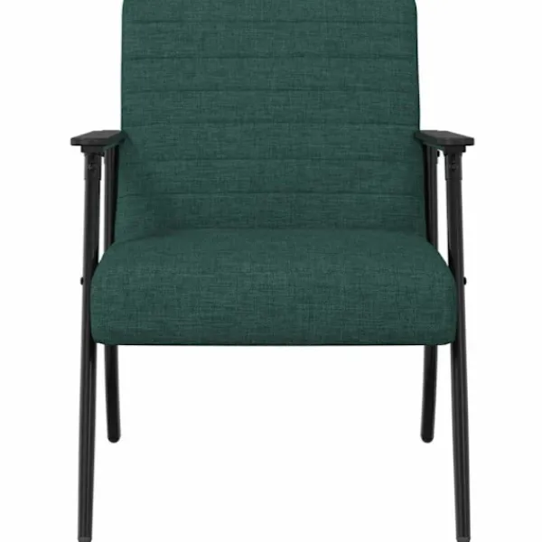 vidaXL Fåtöljer>fåtölj Mörkgrön 59 x 75 x 78 cm tyg