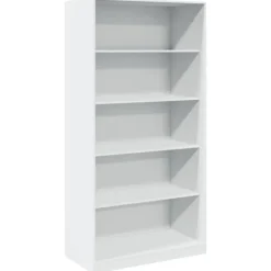 vidaXL Skåp>Garderob vit 100x50x200 cm konstruerat trä