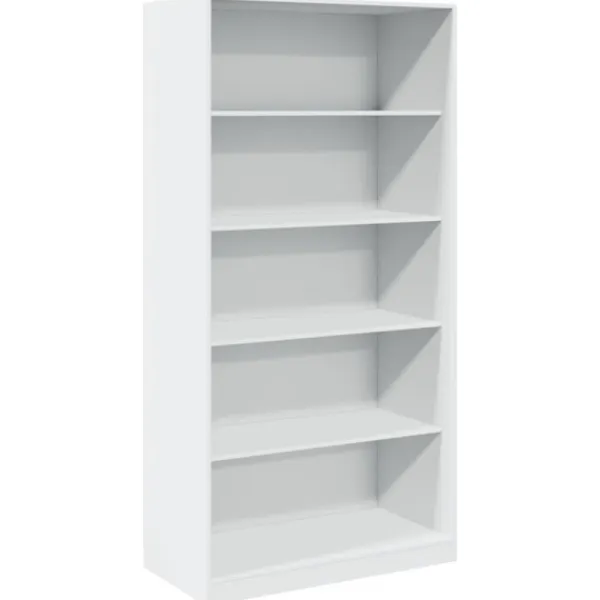 vidaXL Skåp>Garderob vit 100x50x200 cm konstruerat trä