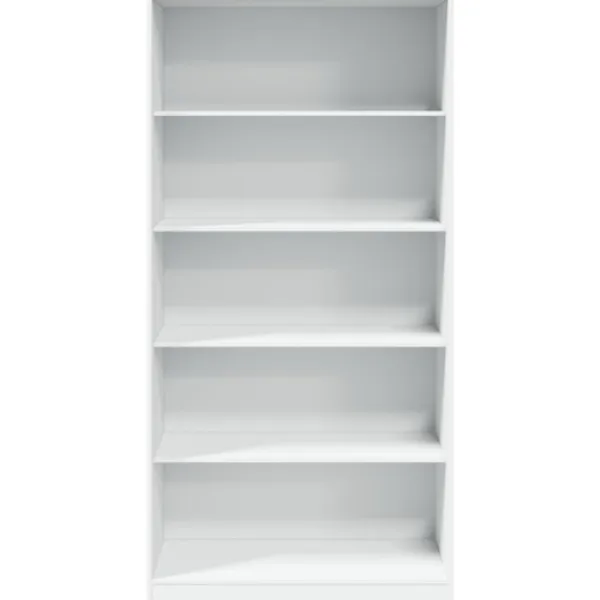 vidaXL Skåp>Garderob vit 100x50x200 cm konstruerat trä