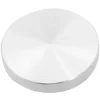 Småbord>Glasplattadapter bordsben, aluminium, rund, 50x8mm, silver
