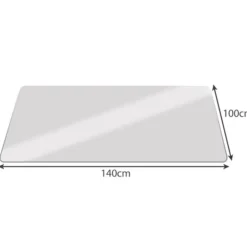 Kontorsmöbler>Golvskydd Matta till Stol / Stolsmatta - 100x140cm
