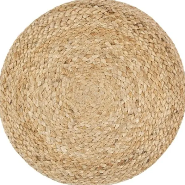 vidaXL Sittpuffar>Handgjord sittpuff 40x45 cm jute