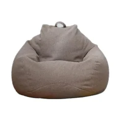 Gåva Sittsäckar>Högkvalitativt extra stort sittsäcksöverdrag för soffa inomhus, lat fåtölj för vuxna och barn (endast sittsäcksöverdrag) 90 * 110 cm Brown | Fyndiq
