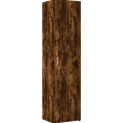 vidaXL Skåp>Högskåp rökfärgad ek 45x42,5x185 cm konstruerat trä