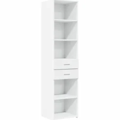 vidaXL Skåp>Högskåp vit 45x42,5x185 cm konstruerat trä