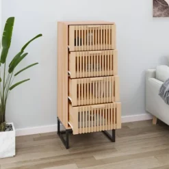 vidaXL Byråer>Högskåp 40x30x95 cm konstruerat trä