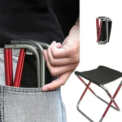 Pallar>Hopfällbar Campingpall Utomhus Mini Slacker Stolar Säte