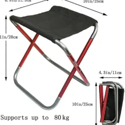 Pallar>Hopfällbar Campingpall Utomhus Mini Slacker Stolar Säte